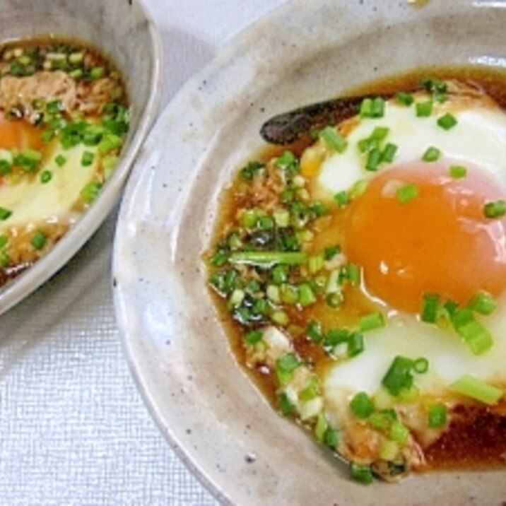 キャベツの炒め煮の後は必ず☆ 「落とし玉子」